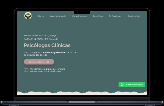 Landing Page - MB Clínica de Psicologia